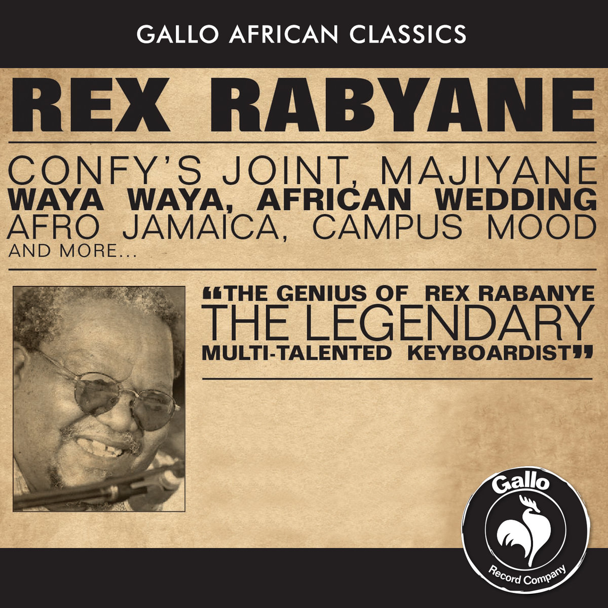 Memory Rabanye Rex Rabanye | Rex Rabanye | African Classics