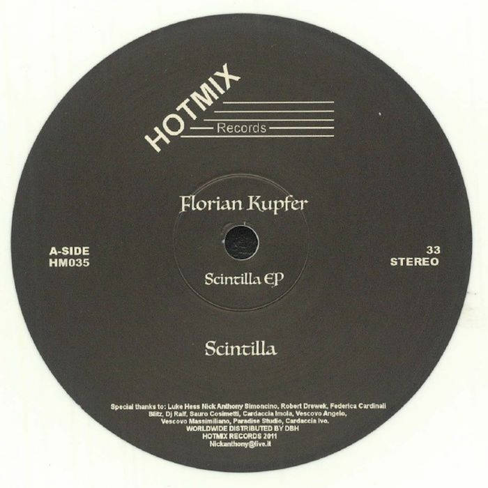 Shin Watanabe - Album 1986 (HS001) | HOTMIX RECORDS / NICK ANTHONY