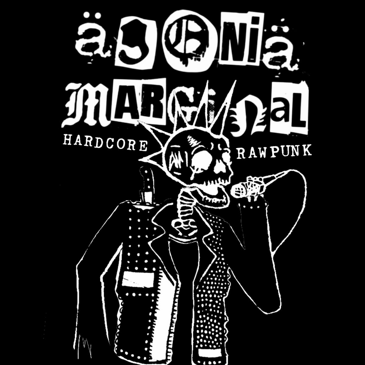 Becos Poluídos \u0026 Subúrbio Punk | Agonia Marginal | Ägoniä Marginal, image size:1200x1200