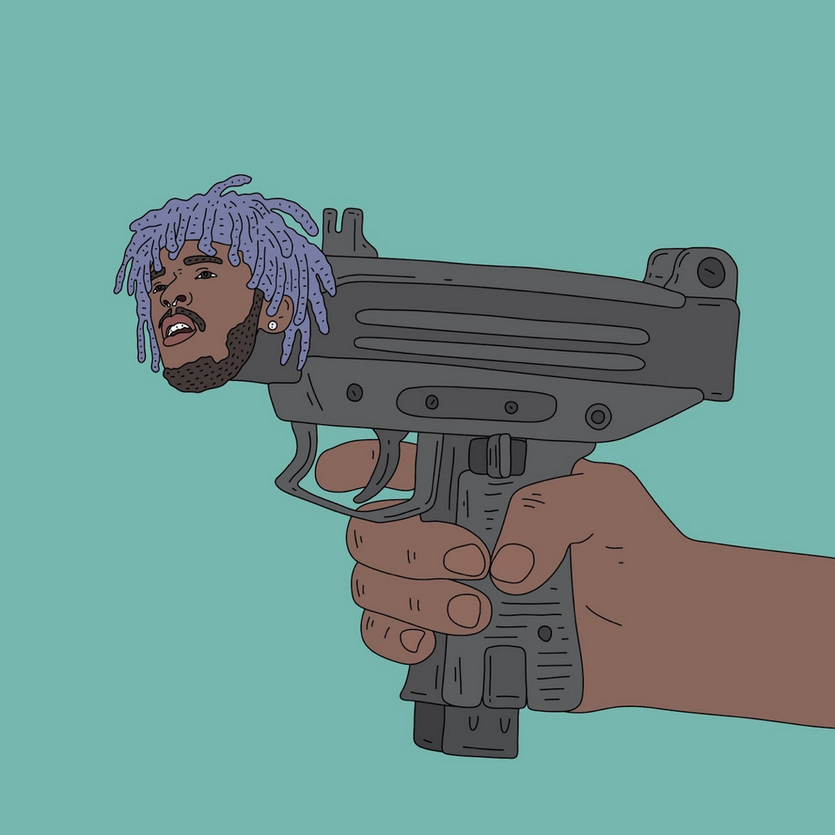 Big uzi vert