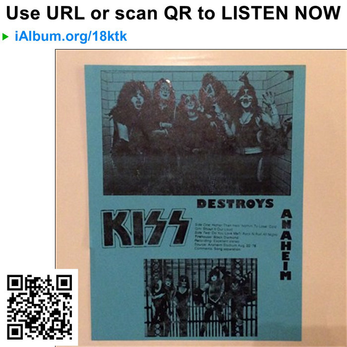 KISS DESTROYS ANAHEIM PART 2 LP Kiss – Destroys Anaheim