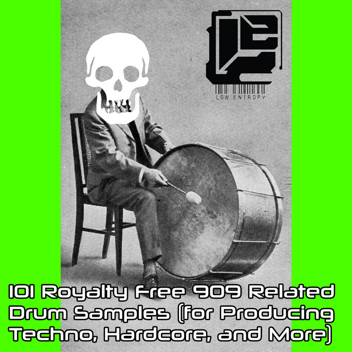 101 Royalty Free 909 Related Drum Samples | Low Entropy