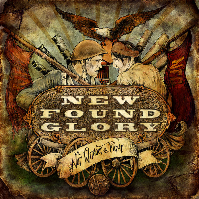 米LP New Found Glory Not Without A Fight B9R108 Bridge Nine Records /00400 Not Without a Fight | New Found Glory | Bridge Nine Records