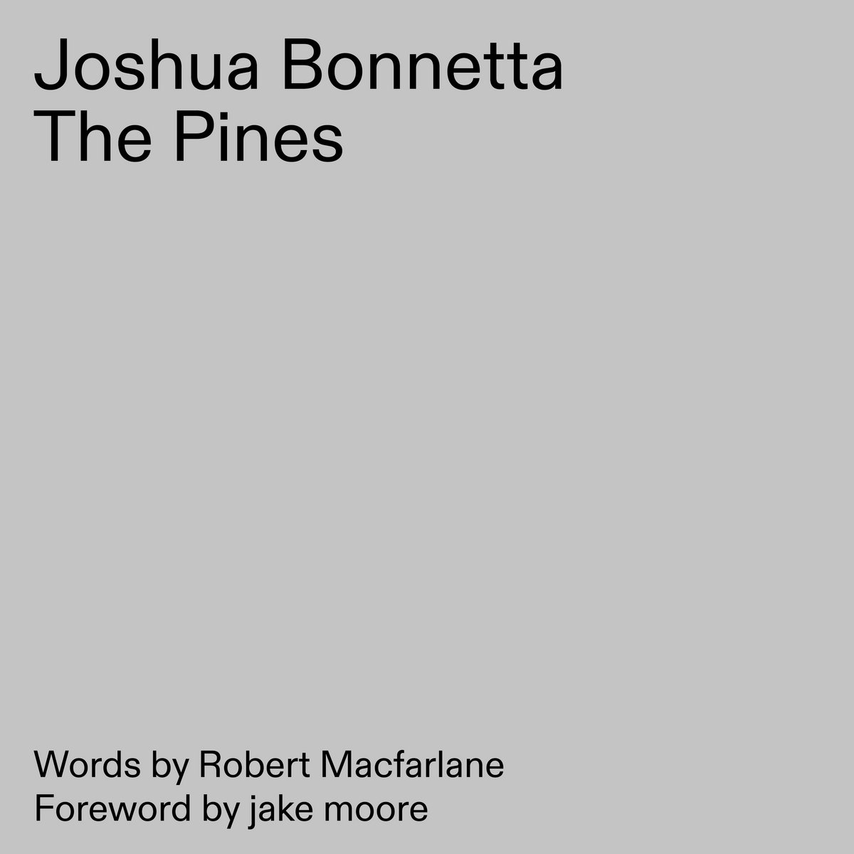 The Pines by joshua bonnetta