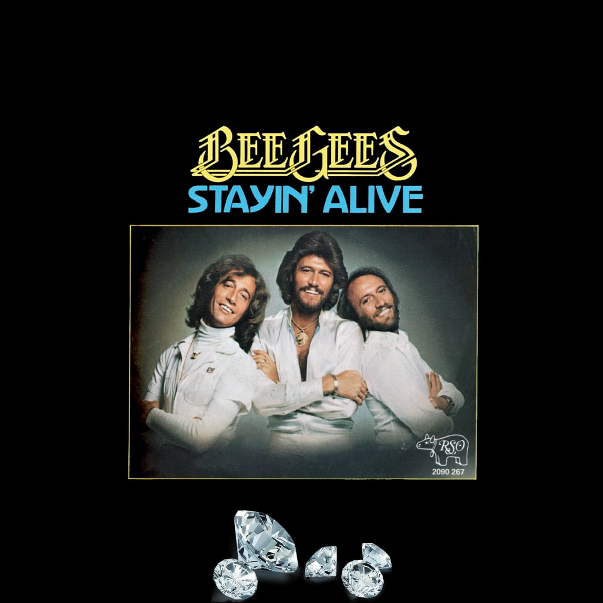 Bee Gees - Stayin Alive (Diamond remix) Mp3 Download