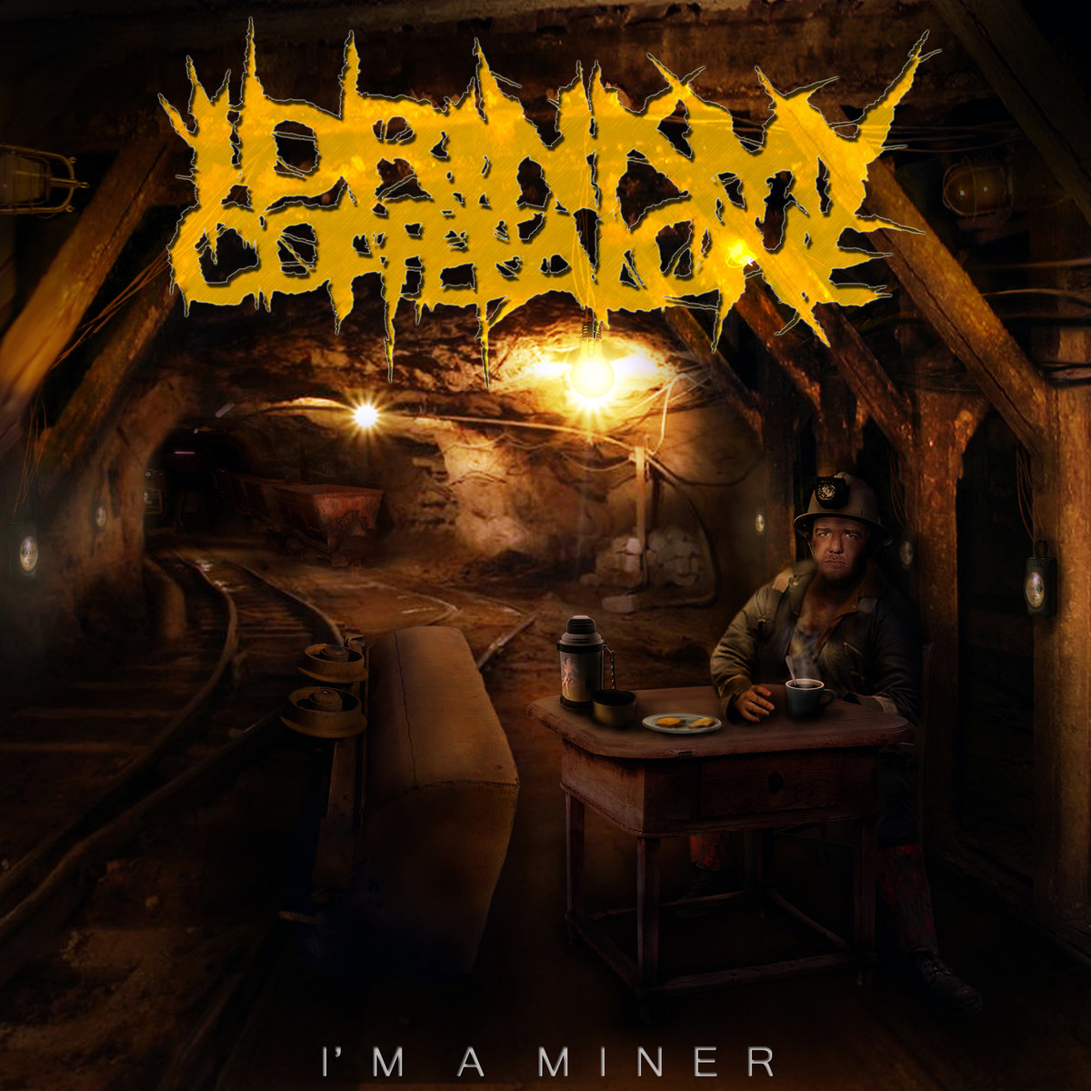 I'm A Miner | I Drink My Coffee Alone, image size:1200x1200