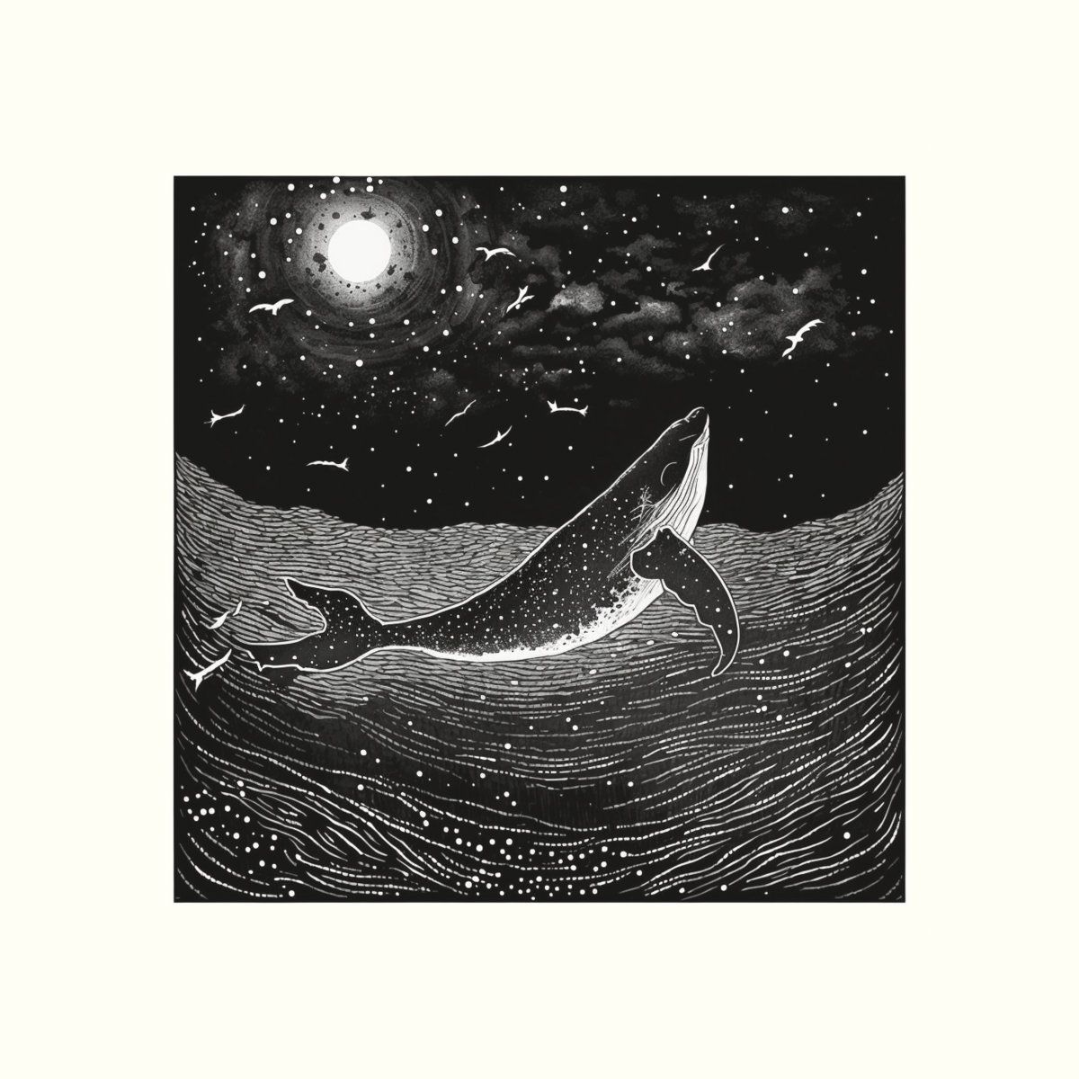 未使用品 レコード 再販黒盤　comings　WHALE LIVING Where Stars Are Drowning and Whales Ferry Their Vast Souls through