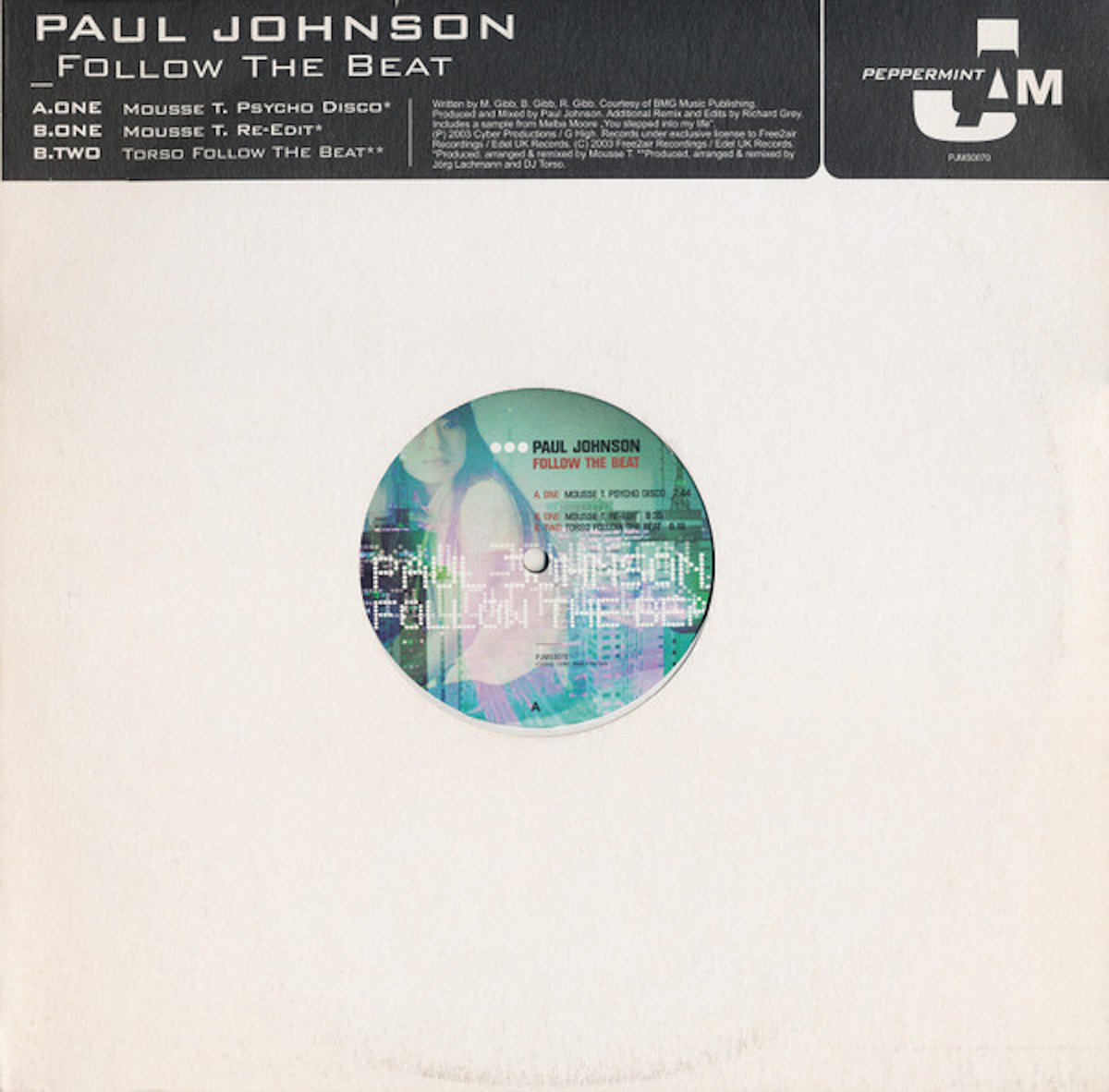 Follow The Beat | Paul Johnson | Peppermint Jam Records