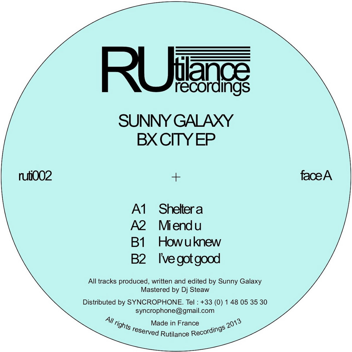 Bx City EP | Sunny Galaxy | Rutilance Recordings
