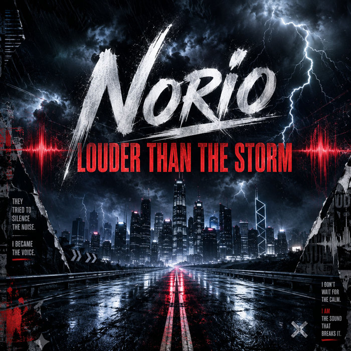 Norio — LOUDER THAN THE STORMのBandcamp公式ジャケット