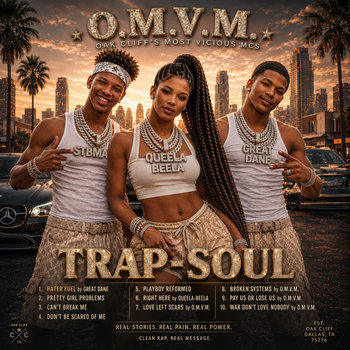 TRAP-SOUL album artwork by O.M.V.M.