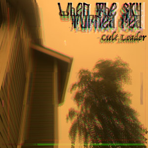 When the Sky Turned Red (single) cover