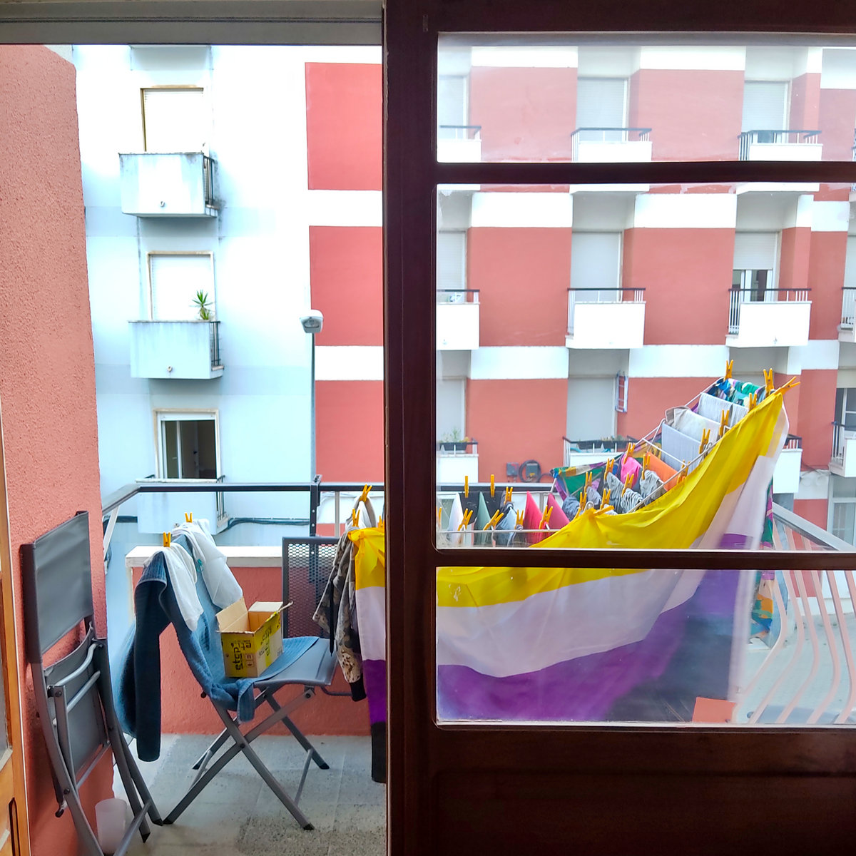 Cairo Braga – the front balcony