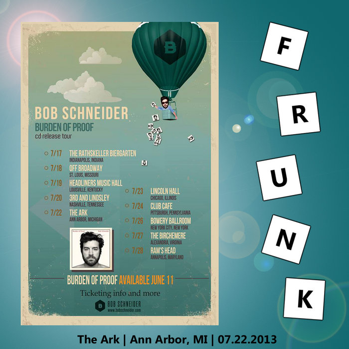 The ark ann arbor mi 07 22 2013 bob schneider
