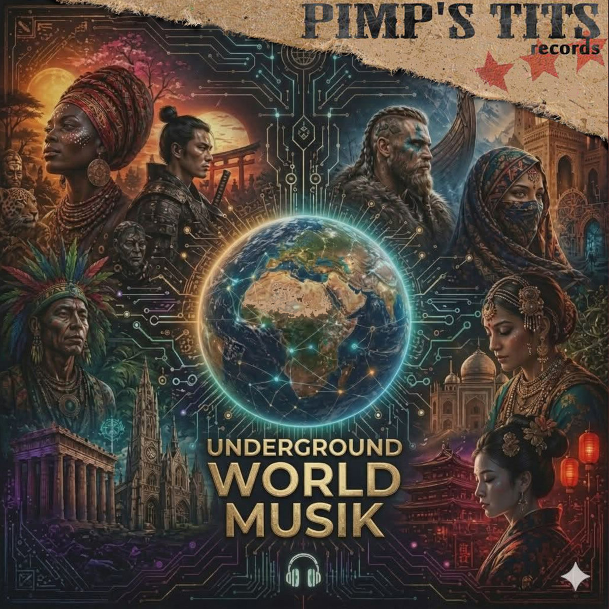 Underground World Music | divers | Pimp's Tits Records