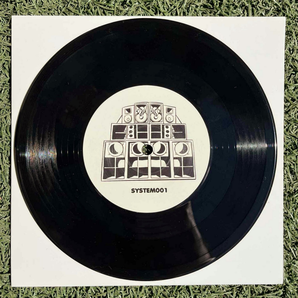 Ltd Edition White/Orange Splatter 7