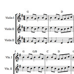 Celtic Fiddle Trio or Duet Sheet Music - Fairy Dance