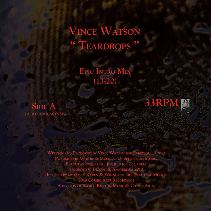 Cosmic Arts Presents: Vince Watson's 