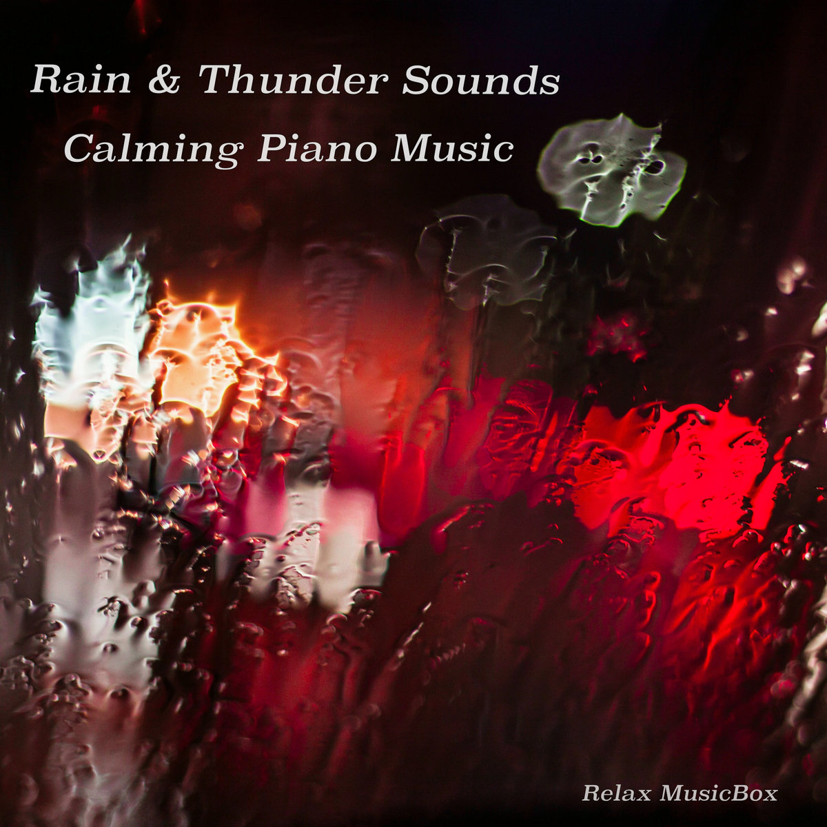 Rain & Thunder Sounds with Calming Piano Music for Sleep or Relaxing ...