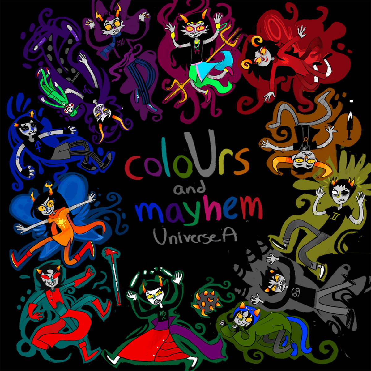 colours and mayhem universe a