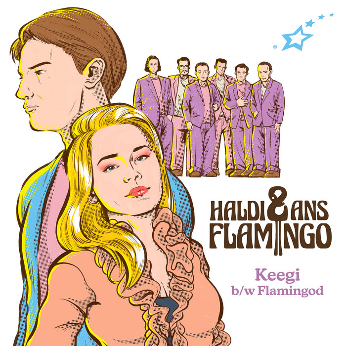 Pochette de Keegi / Flamingod par Haldi & ans Flamingo