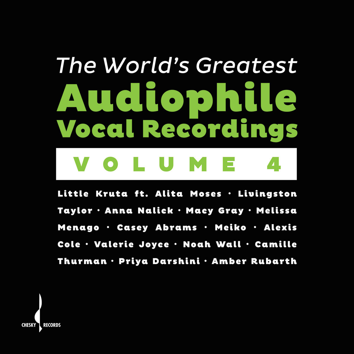 The World's Greatest Audiophile Vocal Recordings Vol. IV Chesky Records