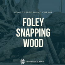 Free Foley Sound Effects Library | Breaking Wood Kicking Glass cover art