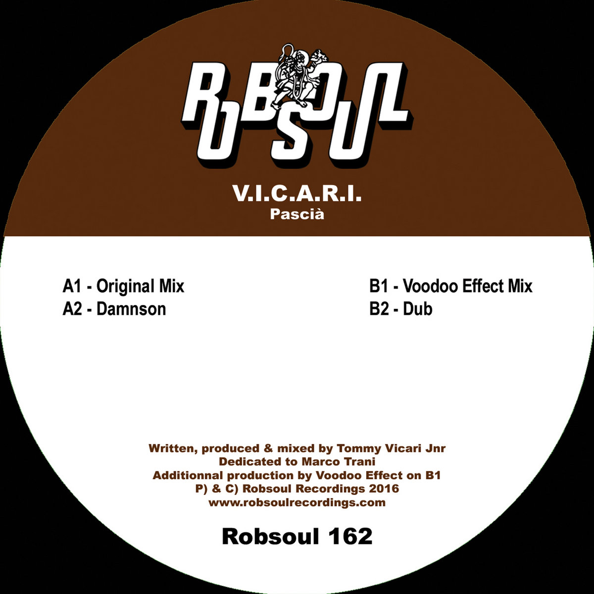 V.I.C.A.R.I. - Pascià | Robsoul Recordings