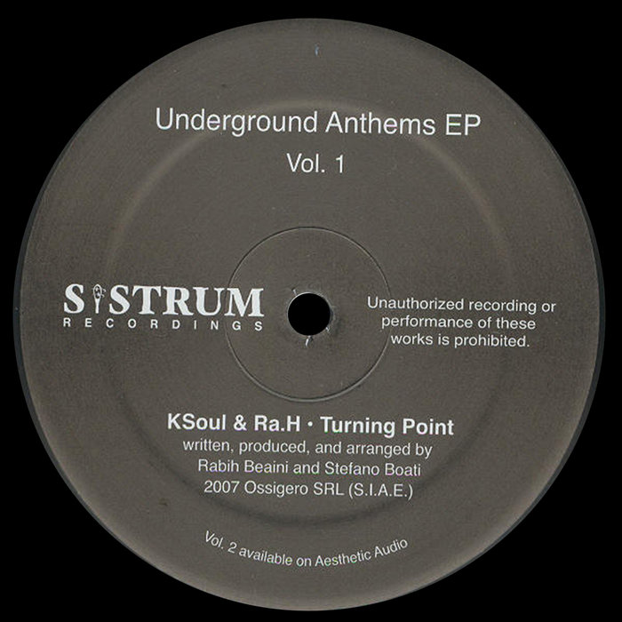 Underground Anthems Vol.1 | Sistrum Recordings Detroit