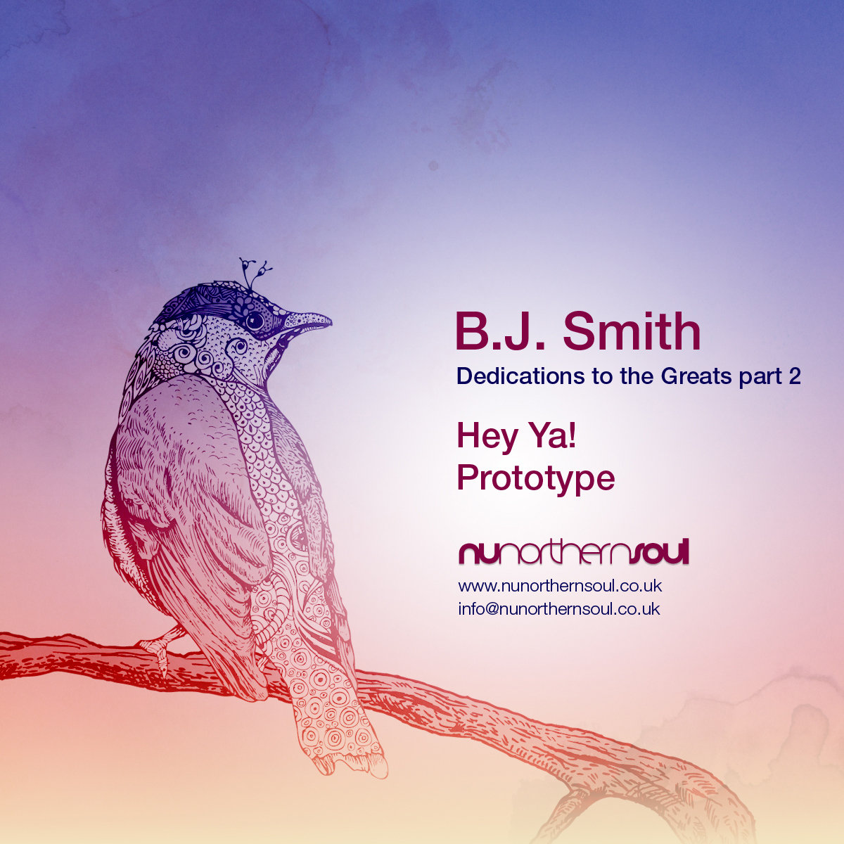 英10” Ben Smith Dedications To The Greats NUNS002V NuNorthernSoul /00200 Dedications to the Greats part 2 | B.J. Smith