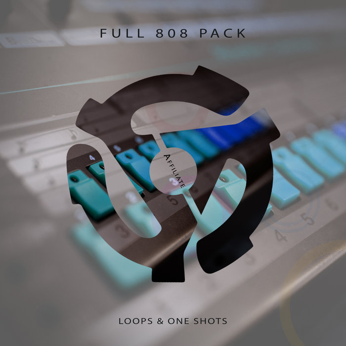 808 Loops & One shots (sample pack) Blue Amazon / AFFILIATE