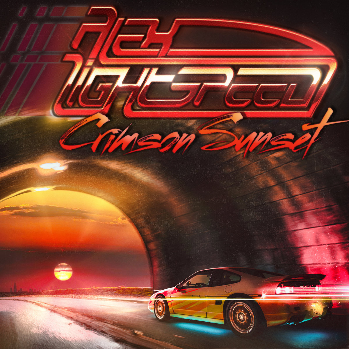 Crimson Sunset LP | Alex Lightspeed | Rosso Corsa Records