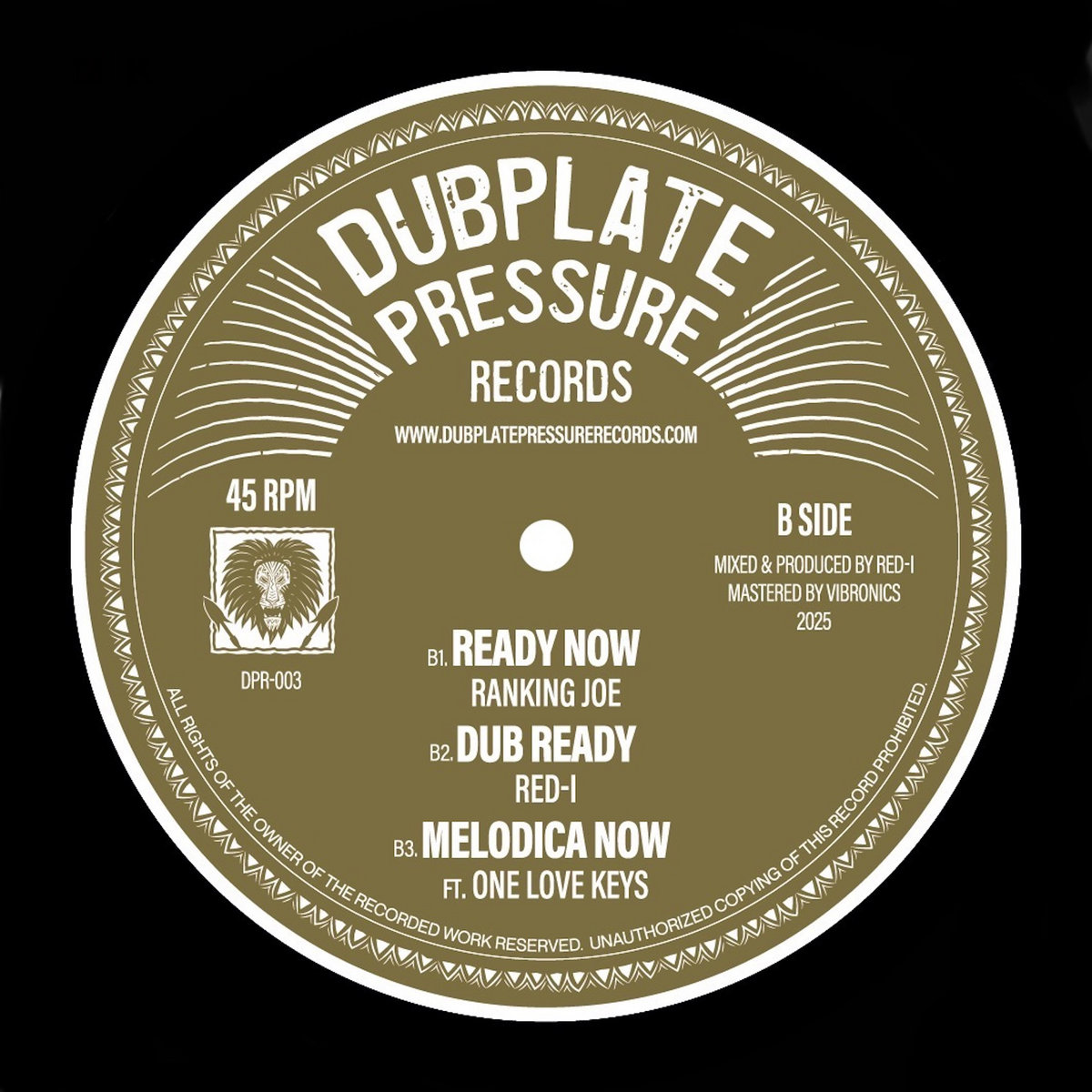 Praise Jah / Ready Now | Ranking Joe, Red-i , One Love Keys | Red
