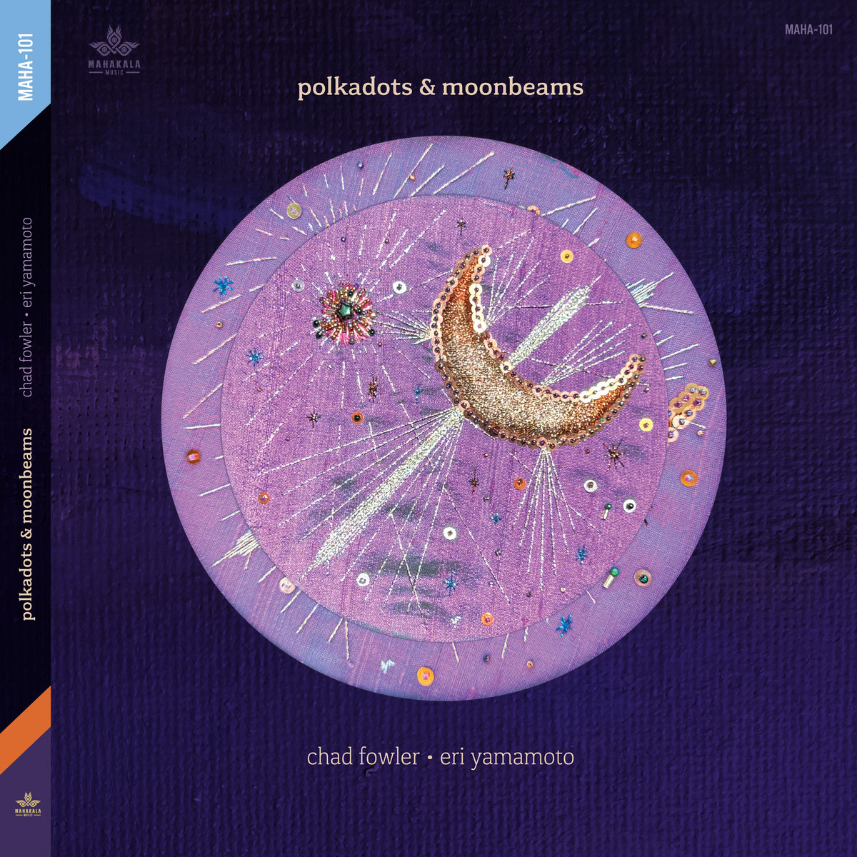 Polkadots & Moonbeams — cover embroidery by Kelly Jeanne