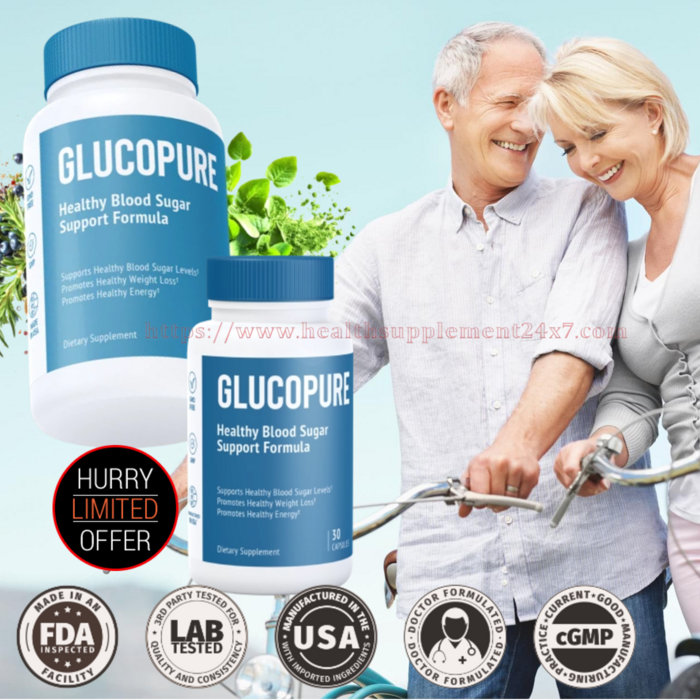 GlucoPure (TRUSTPILOT 5 STAR RATING) GlucoPure Blood Sugar Support