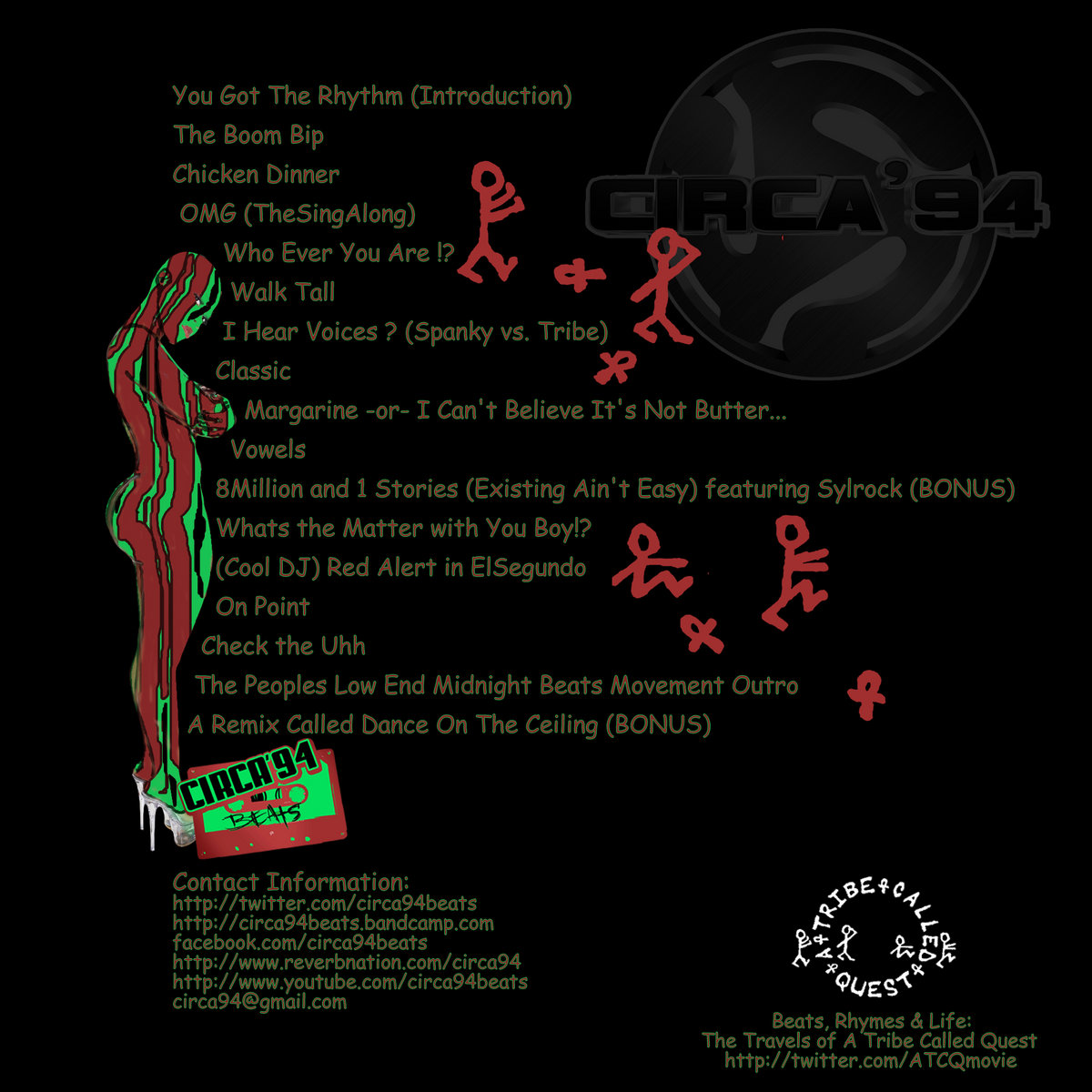 CIRCA 94 BEATS PRESENTS AN ODE TO A TRIBE CALLED QUEST: the