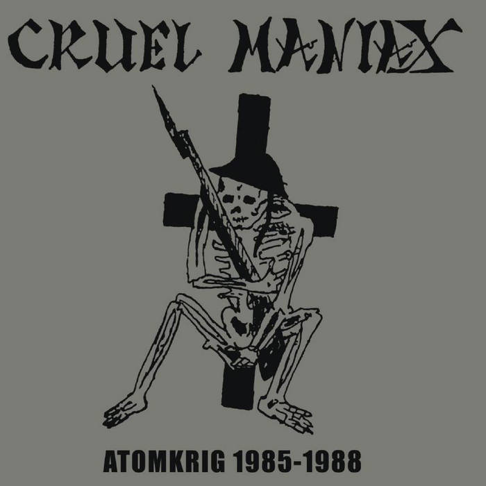 CRUEL MANIAX - Atomkrig 1985-1988 LP (NR014) | Nausea Records
