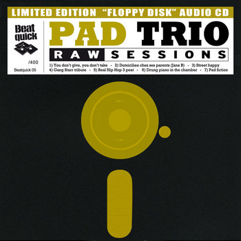 Album artwork for Pad Trio - Raw Sessions