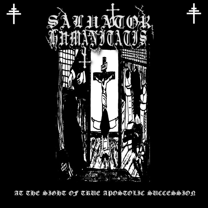 CRUCIFIED UPSIDE DOWN IN RESPECT OF CHRIST Salvator Humanitas