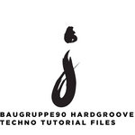 BAUGRUPPE 90 Raw Hardgroove Techno Tutorial Files + Template