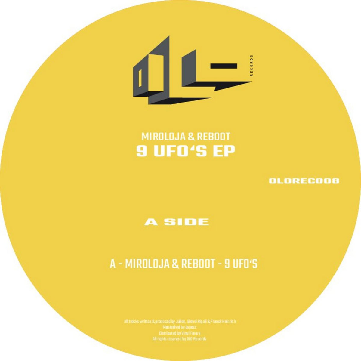 9 Ufo's EP | Miroloja & Reboot | OLO Records