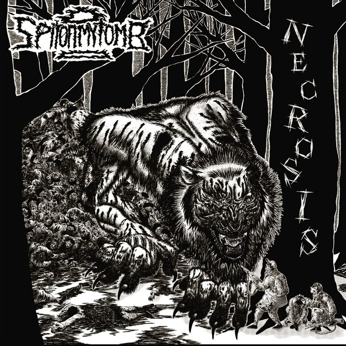 SPIT ON MY TOMB - Necrosis cover art
