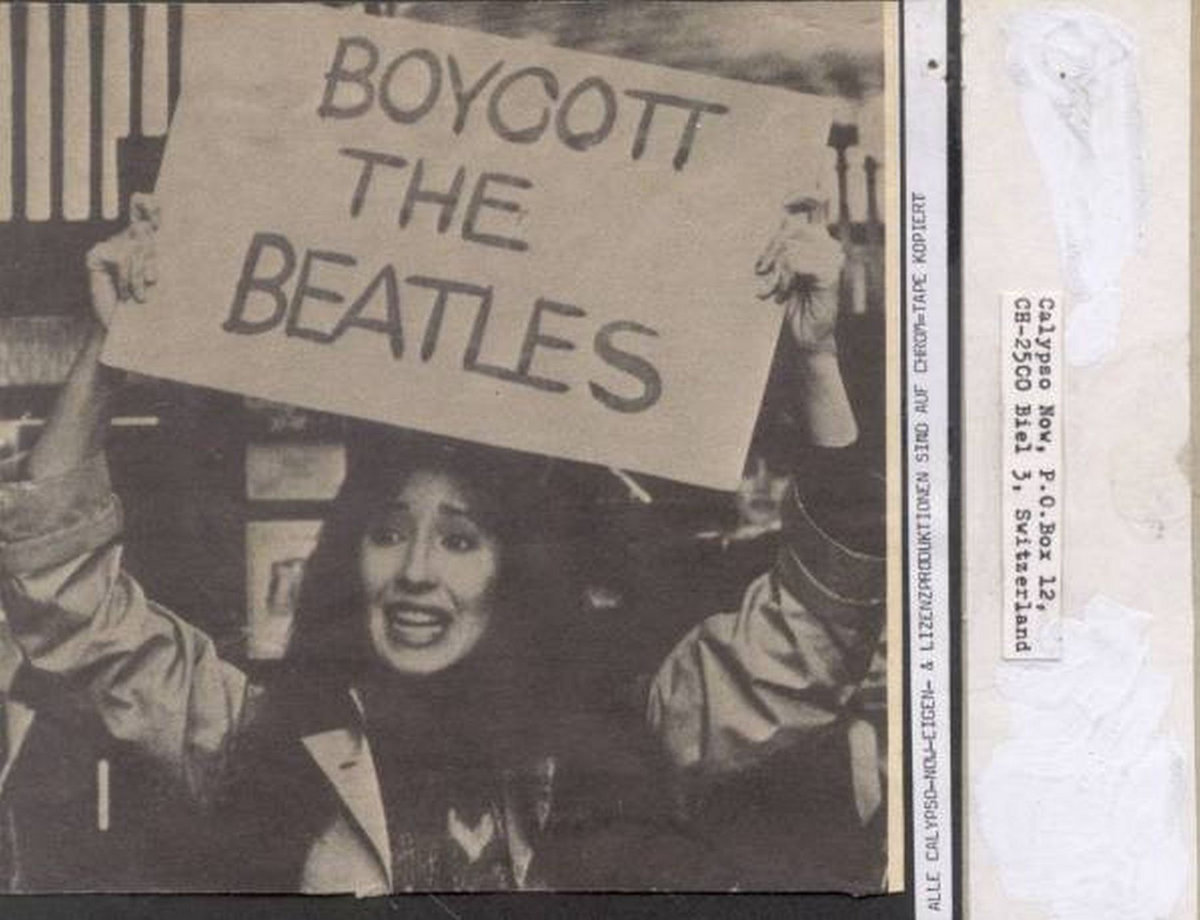 Boycott The Beatles Calypso Now