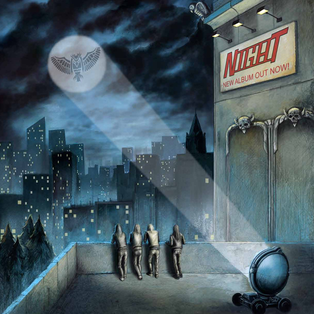 Night - High Tides - Distant Skies (2020) Classic Rock, Hard Rock desde Suecia. Uno de los discos del año A0218587146_10