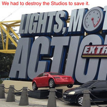 We had to destroy the Studios to save it cover art