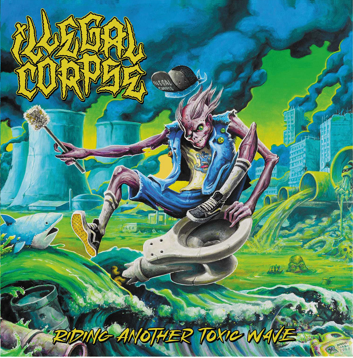 Illegal Corpse - Riding Another Toxic Wave | Emergency records