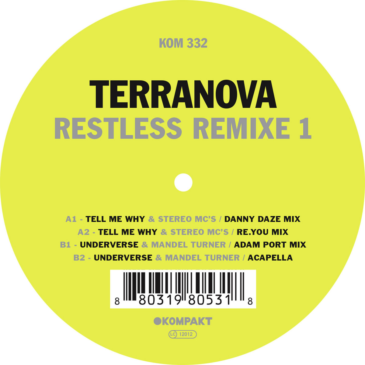 Restless Remixe 1 | Terranova
