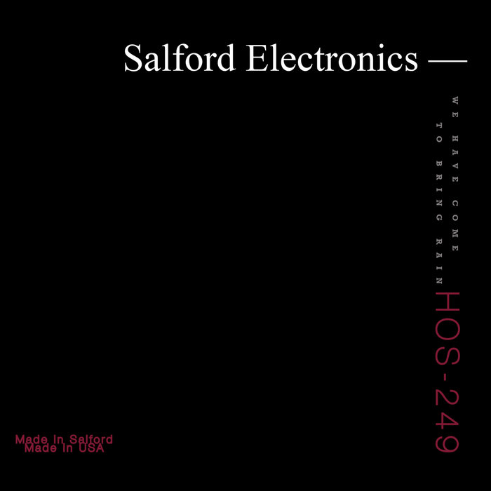 We Have Come To Bring Rain | Salford Electronics | Hospital