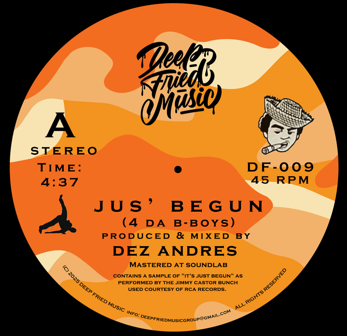 【激レア】ANDRES / Andres (LP) DJ DEZ Jus' Begun | Dez Andres | Deep Fried Music
