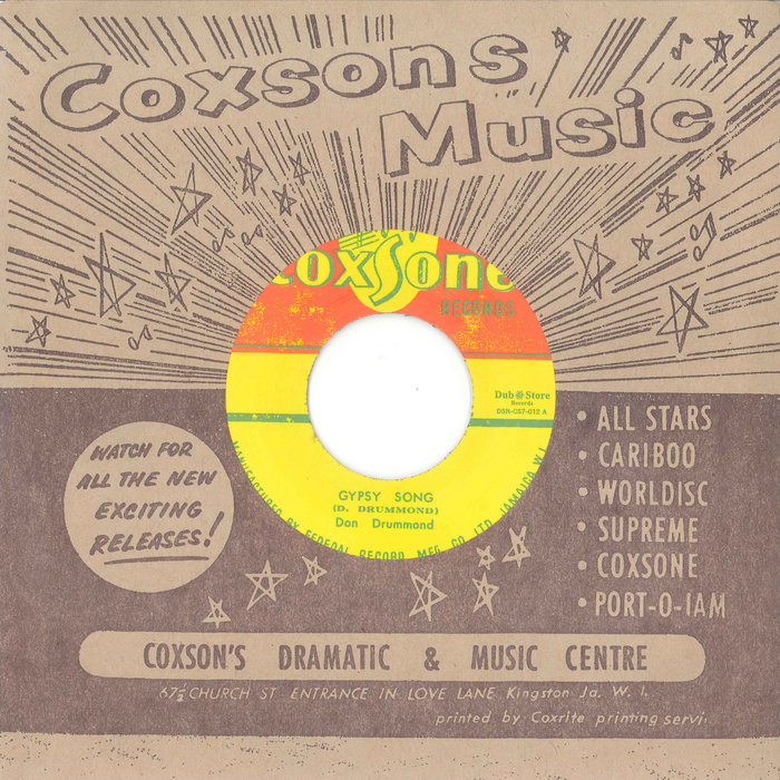 Don Drummond - Gypsy Song / Green Island (Studio One - 7
